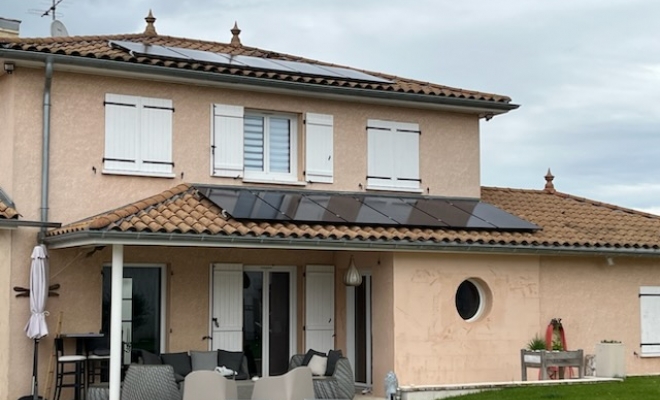 Pose panneaux solaires, Messimy-sur Saône (01), VERMOREL REFRIGERATION ENERGIE